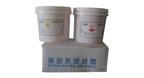 濟南賦彩油漆調色機專用色（sè）漿