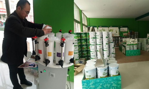 鄭州哪有乳膠（jiāo）漆調色機