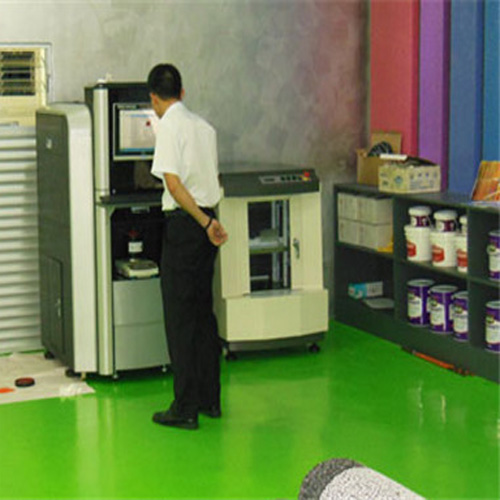 曬曬我（wǒ）的（de）調色絕招——濟南賦（fù）彩電腦全自動調色機（jī）