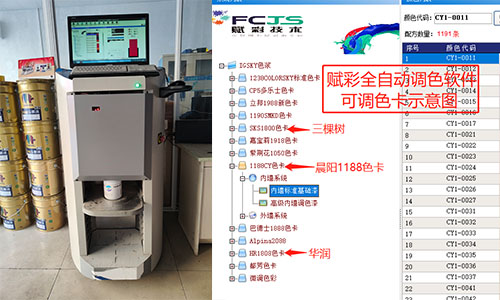立（lì）邦電腦調色機升級多少錢，賦彩技術（shù）價格便宜