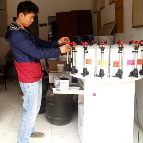 賦（fù）彩塗料調色（sè）機的購機感受